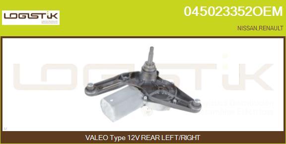 LGK 045023352OEM - Motore tergicristallo autozon.pro