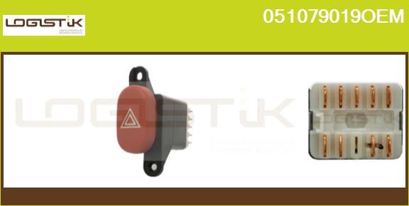 LGK 051079019OEM - Interruttore, Lampeggiatore d'emergenza autozon.pro