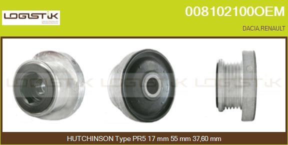 LGK 008102100OEM - Puleggia cinghia, Alternatore autozon.pro