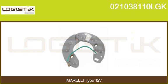 LGK 021038110LGK - Raddrizzatore, Alternatore autozon.pro