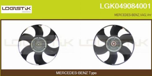 LGK LGK049084001 - Giunto di collegamento, Ventilatore radiatore autozon.pro