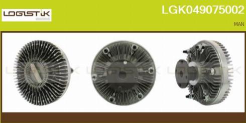 LGK LGK049075002 - Giunto di collegamento, Ventilatore radiatore autozon.pro