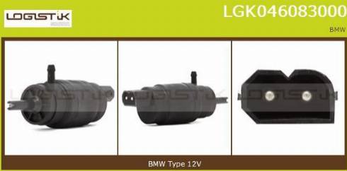 LGK LGK046083000 - Pompa acqua lavaggio, Pulizia cristalli autozon.pro