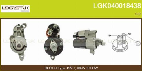 LGK LGK040018438 - Motorino d'avviamento autozon.pro