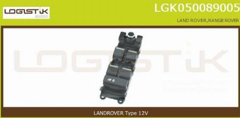 LGK LGK050089005 - Interruttore, Alzacristallo autozon.pro