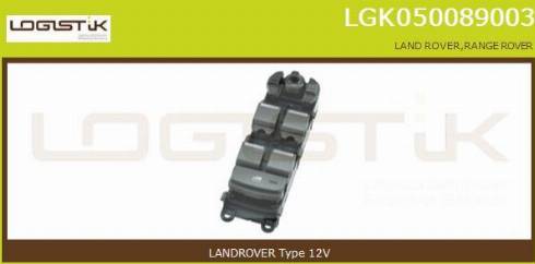 LGK LGK050089003 - Interruttore, Alzacristallo autozon.pro