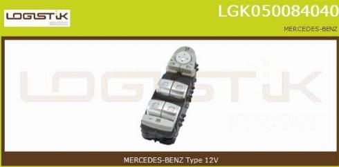 LGK LGK050084040 - Interruttore, Alzacristallo autozon.pro