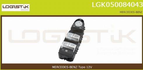 LGK LGK050084043 - Interruttore, Alzacristallo autozon.pro