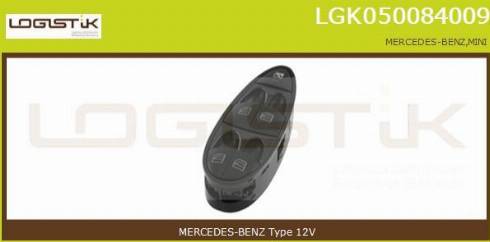 LGK LGK050084009 - Interruttore, Alzacristallo autozon.pro