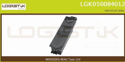 LGK LGK050084012 - Interruttore, Alzacristallo autozon.pro