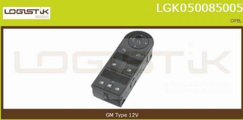 LGK LGK050085005 - Interruttore, Alzacristallo autozon.pro