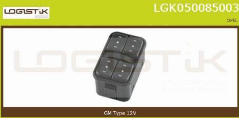 LGK LGK050085003 - Interruttore, Alzacristallo autozon.pro