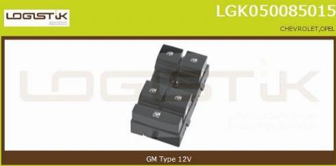 LGK LGK050085015 - Interruttore, Alzacristallo autozon.pro