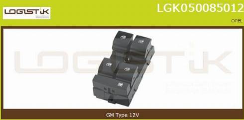 LGK LGK050085012 - Interruttore, Alzacristallo autozon.pro