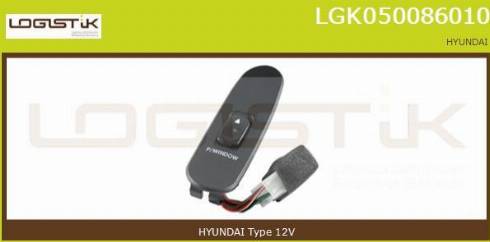 LGK LGK050086010 - Interruttore, Alzacristallo autozon.pro