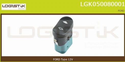 LGK LGK050080001 - Interruttore, Alzacristallo autozon.pro