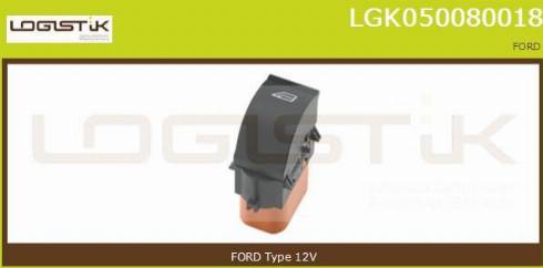 LGK LGK050080018 - Interruttore, Alzacristallo autozon.pro