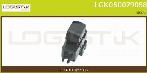 LGK LGK050079058 - Interruttore, Alzacristallo autozon.pro