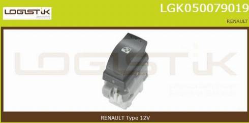 LGK LGK050079019 - Interruttore, Alzacristallo autozon.pro