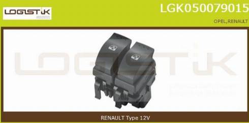 LGK LGK050079015 - Interruttore, Alzacristallo autozon.pro