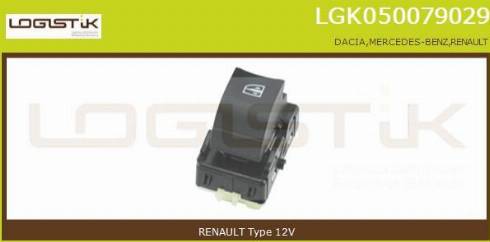 LGK LGK050079029 - Interruttore, Alzacristallo autozon.pro