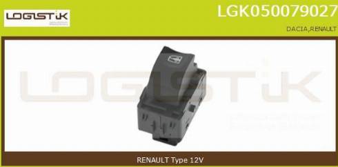 LGK LGK050079027 - Interruttore, Alzacristallo autozon.pro