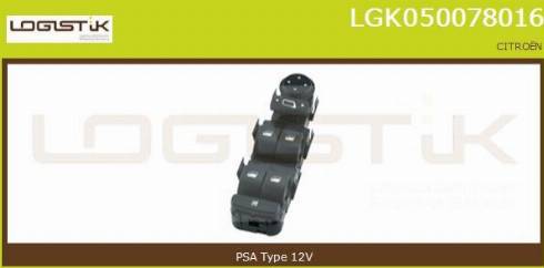 LGK LGK050078016 - Interruttore, Alzacristallo autozon.pro