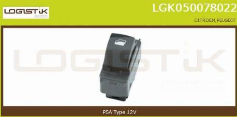 LGK LGK050078022 - Interruttore, Alzacristallo autozon.pro