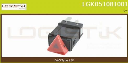 LGK LGK051081001 - Interruttore, Lampeggiatore d'emergenza autozon.pro