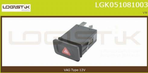 LGK LGK051081003 - Interruttore, Lampeggiatore d'emergenza autozon.pro