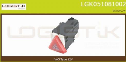 LGK LGK051081002 - Interruttore, Lampeggiatore d'emergenza autozon.pro