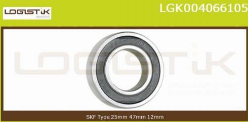 LGK LGK004066105 - Supporto / Cuscinetto autozon.pro