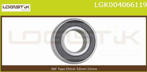 LGK LGK004066119 - Supporto / Cuscinetto autozon.pro