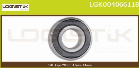 LGK LGK004066118 - Supporto / Cuscinetto autozon.pro