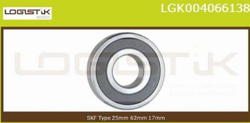 LGK LGK004066138 - Supporto / Cuscinetto autozon.pro