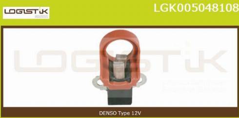 LGK LGK005048108 - Supporto, Spazzole in carbone autozon.pro