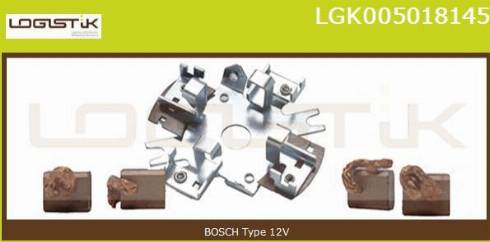 LGK LGK005018145 - Supporto, Spazzole in carbone autozon.pro