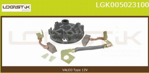 LGK LGK005023100 - Supporto, Spazzole in carbone autozon.pro