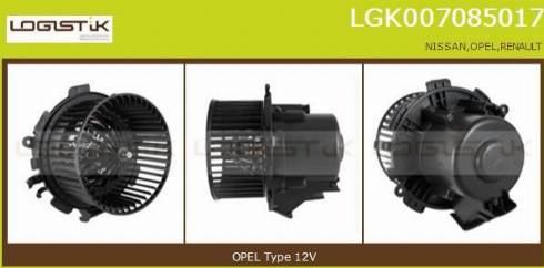 LGK LGK007085017 - Ventilatore abitacolo autozon.pro