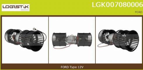 LGK LGK007080006 - Ventilatore abitacolo autozon.pro