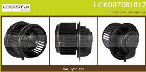 LGK LGK007081017 - Ventilatore abitacolo autozon.pro