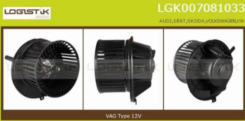 LGK LGK007081033 - Ventilatore abitacolo autozon.pro