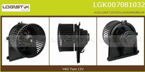 LGK LGK007081032 - Ventilatore abitacolo autozon.pro