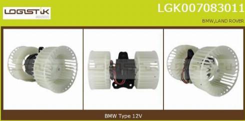 LGK LGK007083011 - Ventilatore abitacolo autozon.pro