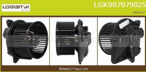 LGK LGK007079025 - Ventilatore abitacolo autozon.pro