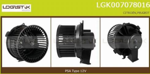 LGK LGK007078016 - Ventilatore abitacolo autozon.pro