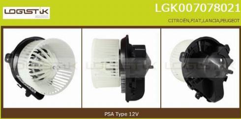 LGK LGK007078021 - Ventilatore abitacolo autozon.pro