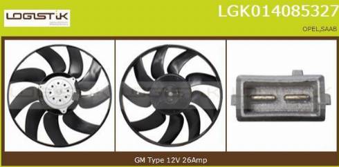 LGK LGK014085327 - Ventola, Raffreddamento motore autozon.pro