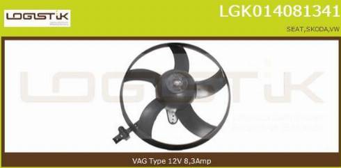 LGK LGK014081341 - Ventola, Raffreddamento motore autozon.pro