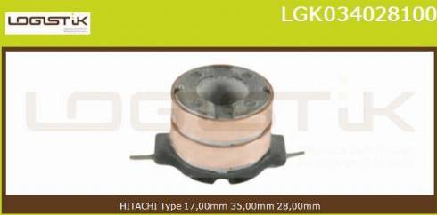 LGK LGK034028100 - Anello collettore, alternatore autozon.pro